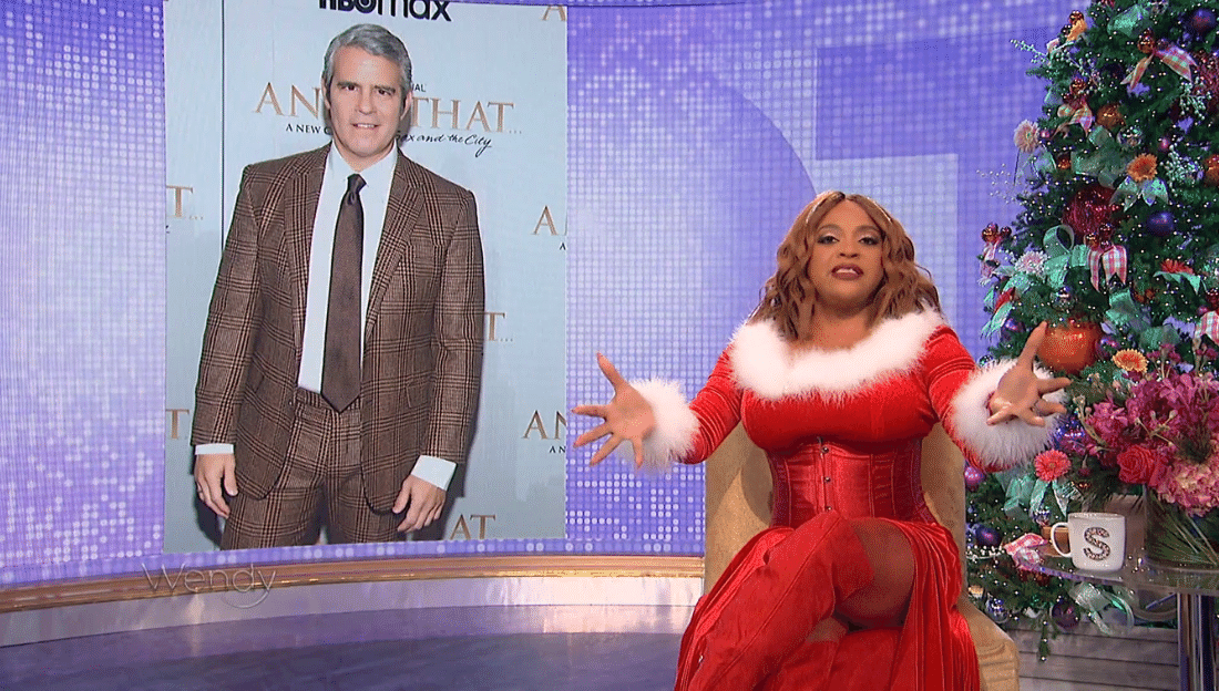 Wendy Williams Christmas Giveaways 2022 Andy Cohen Knows What He Wants! - The Wendy Williams Show